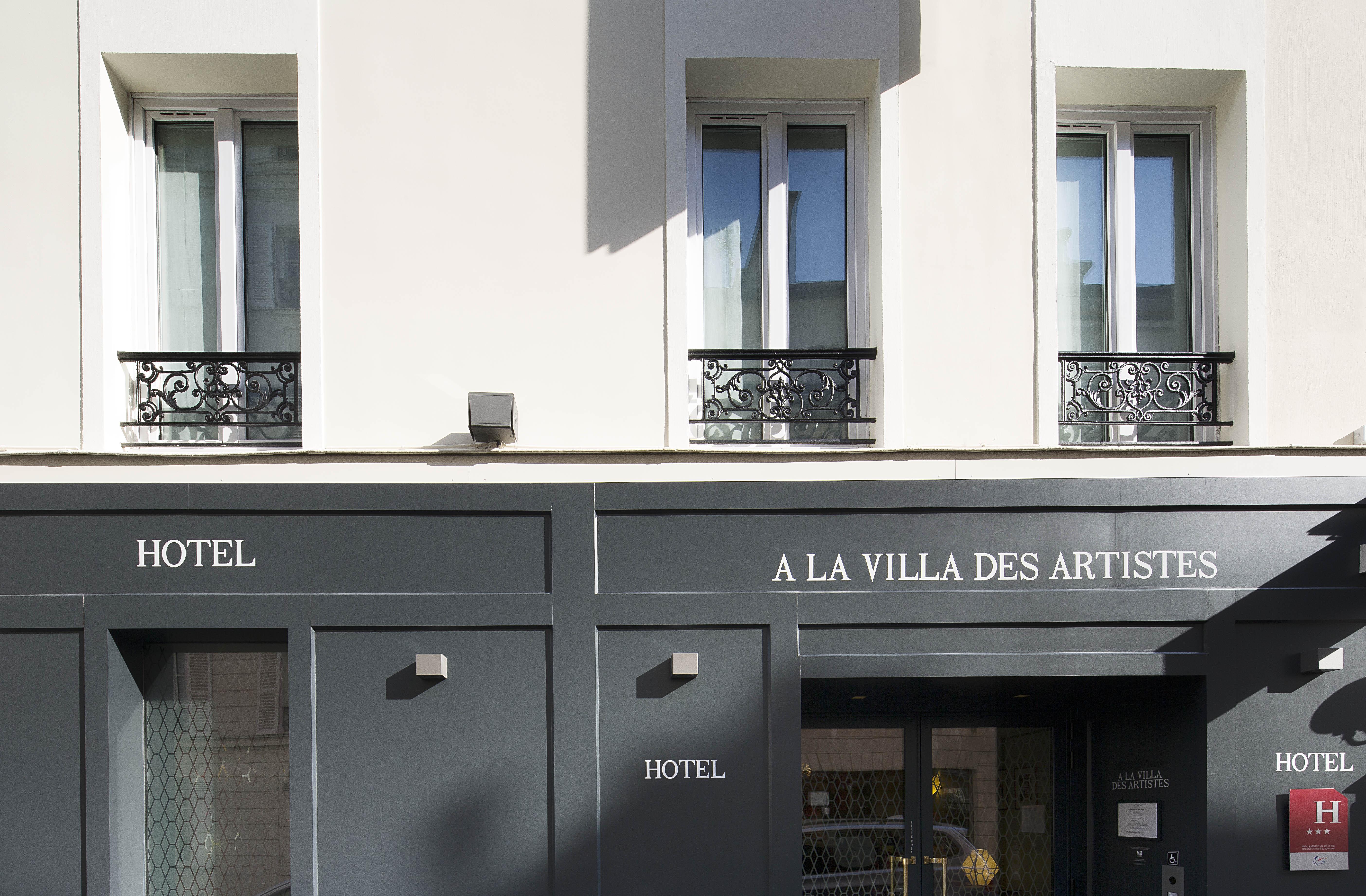 Hotel A La Villa Des Artistes Paris Eksteriør billede